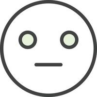 Meh Vector Icon Design