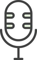 Microphone Alt Vector Icon Design