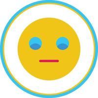 Flushed Vector Icon Design