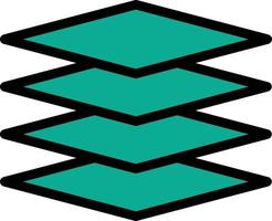 Layer Group Vector Icon Design