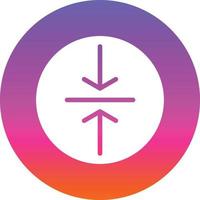 Compress Vector Icon Design