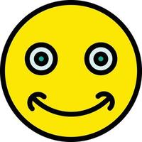 Grin Vector Icon Design