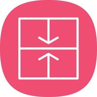 Compress Alt Vector Icon Design