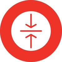 Compress Vector Icon Design