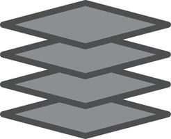 Layer Group Vector Icon Design