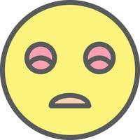 Frown Vector Icon Design