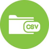 File Csv Vector Icon Design