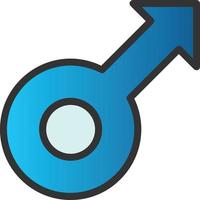 Mars Vector Icon Design