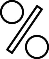 Percentage Vector Icon Design