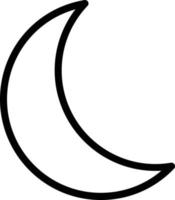 Moon Vector Icon Design