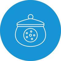 Cookie Jar Vector Icon