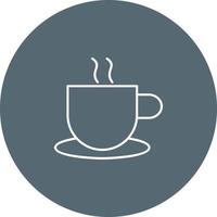 Unique Hot Coffee Vector Icon