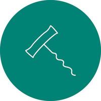 Unique Corkscrew Vector Icon