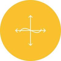 Unique Graph Vector Icon