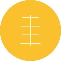 Unique Center Align Vector Icon
