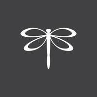 Dragonfly illustration icon vector