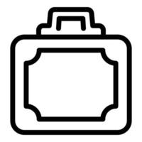 Fix case icon outline vector. Tool box vector
