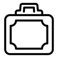 Fix case icon outline vector. Tool box vector