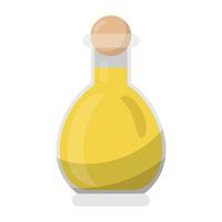 botella de aceite de cocina vector