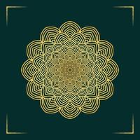 luxury ornamental mandala design background vector