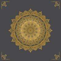 luxury ornamental mandala design background vector