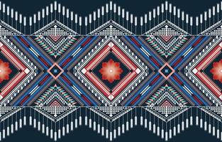 Ethnic tribal vector background with decorative folk elements. Aztec abstract geometric pattern art print. Design for rug, tapis, blanket, wallpaper, cloth design, fabric, textile, carpet, embroidery.