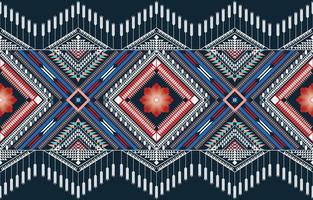 fondo vectorial tribal étnico con elementos folclóricos decorativos. impresión de arte de patrón geométrico abstracto azteca. diseño para alfombra, tapis, manta, papel tapiz, diseño de tela, tejido, textil, moqueta, bordado. vector