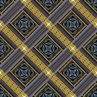 Abstract geometric ethnic native aztec pattern seamless oriental traditional Elegant design for fabric, curtain, background, carpet, wallpaper, clothing, wrapping, batik, textile Vector illustration