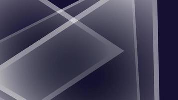 Motion Graphic Background of Triangle Shape Moving Around Dark BlueBackdrop video