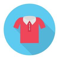 shirt vector illustration on a background.Premium quality symbols.vector icons for concept and graphic design.