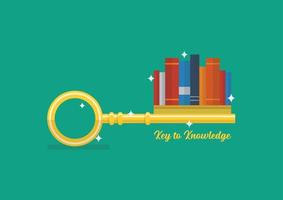 Key to knowledge concept vector