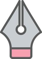 Pen Nib Vector Icon Design