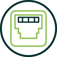 Ethernet Vector Icon Design