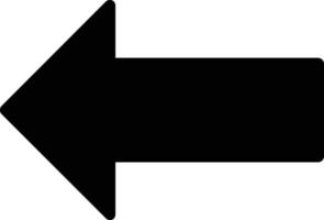 Long Arrow Alt Left Vector Icon Design