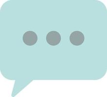 Comment Dots Vector Icon Design