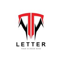 T Letter Logo, Modern Letter Style Vector, Design Suitable For Product Brands With T Letter vector