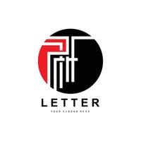 T Letter Logo, Modern Letter Style Vector, Design Suitable For Product Brands With T Letter vector