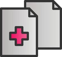 File Medical Alt Vector Icon Design