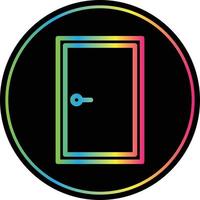 Door Closed Vector Icon Design