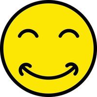 Grin Beam Vector Icon Design