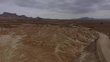 paysage dans les bardenas reales video