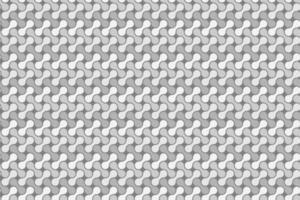 Gray Abstract geometric Shape Background. Infinity shape Seamless pattern vector illustration