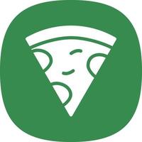 diseño de icono de vector de rebanada de pizza