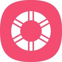 Life Ring Vector Icon Design