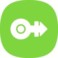 Mars Stroke H Vector Icon Design