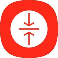 Compress Vector Icon Design