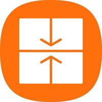 Compress Alt Vector Icon Design