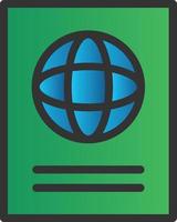 Passport Vector Icon Design