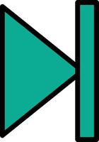 Forward Vector Icon Design