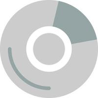 Compact Disc Vector Icon Design